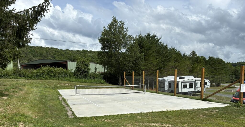campground pickleball court